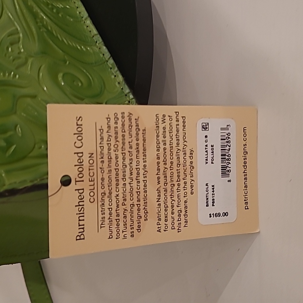 Patricia Nash Vallata Foliage Tooled - Picture 4 of 6